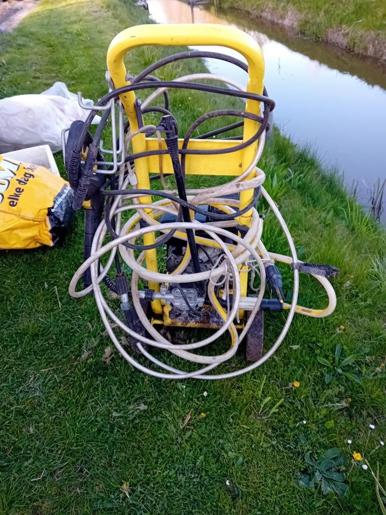 Hogedrukreiniger benzine karcher, Ophalen of Verzenden