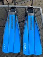 Cressi Sub Frog Zwemvliezen Flippers Maat S-M Blauw, Ophalen of Verzenden, Gebruikt, Zwem- of Duikvliezen