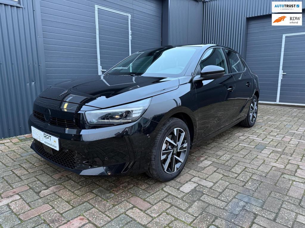 Opel Corsa 1.2 Turbo GS-Line Edition, Auto's, Opel, Stof, Gebruikt, Zwart, 1199 cc