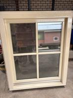 Vast raamkozijn met HR++ glas - 108x130cm, Gevelraam of Ruit, Gebruikt, 80 tot 120 cm, 120 tot 160 cm