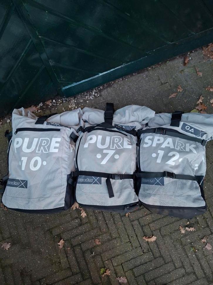 Gaastra kites 7, 10 en 12 meter, Watersport en Boten, Kitesurfen, Geen board, Ophalen of Verzenden