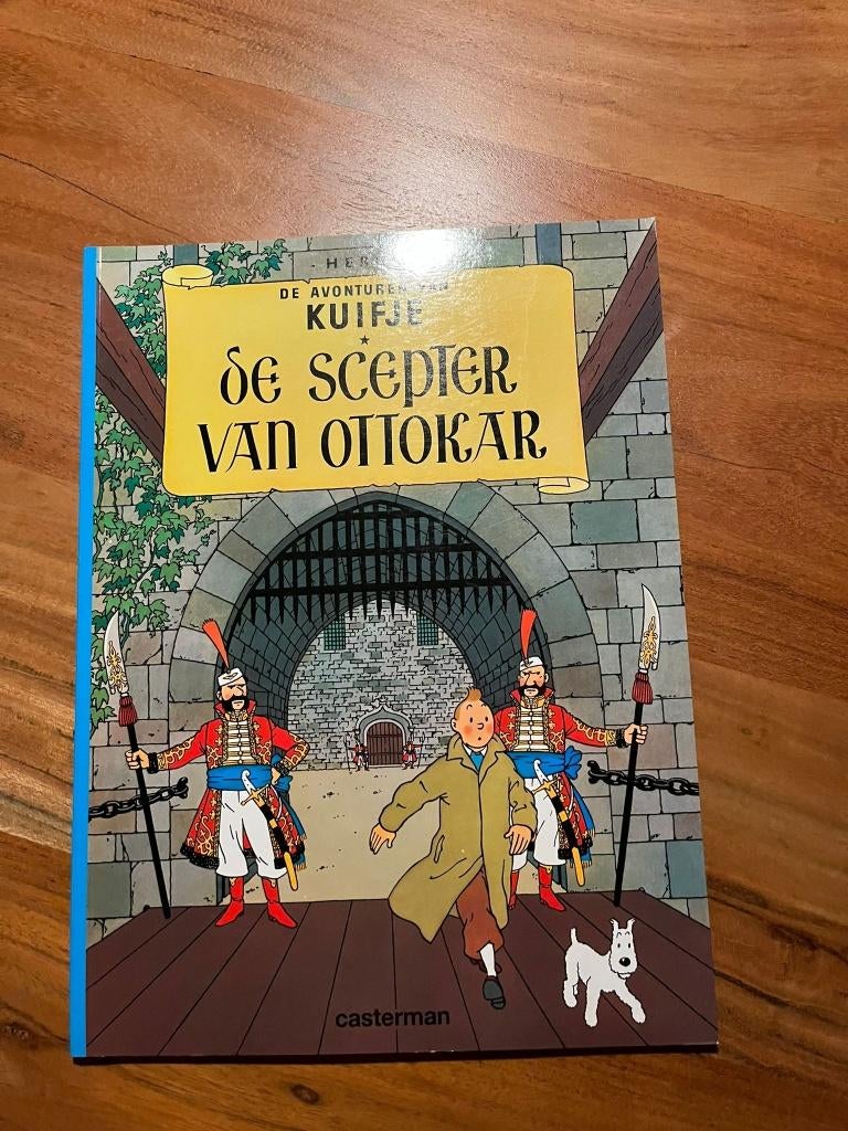 KUIFJE  – DE SCEPTER VAN OTTOKAR, Eén stripboek, Ophalen of Verzenden, Zo goed als nieuw