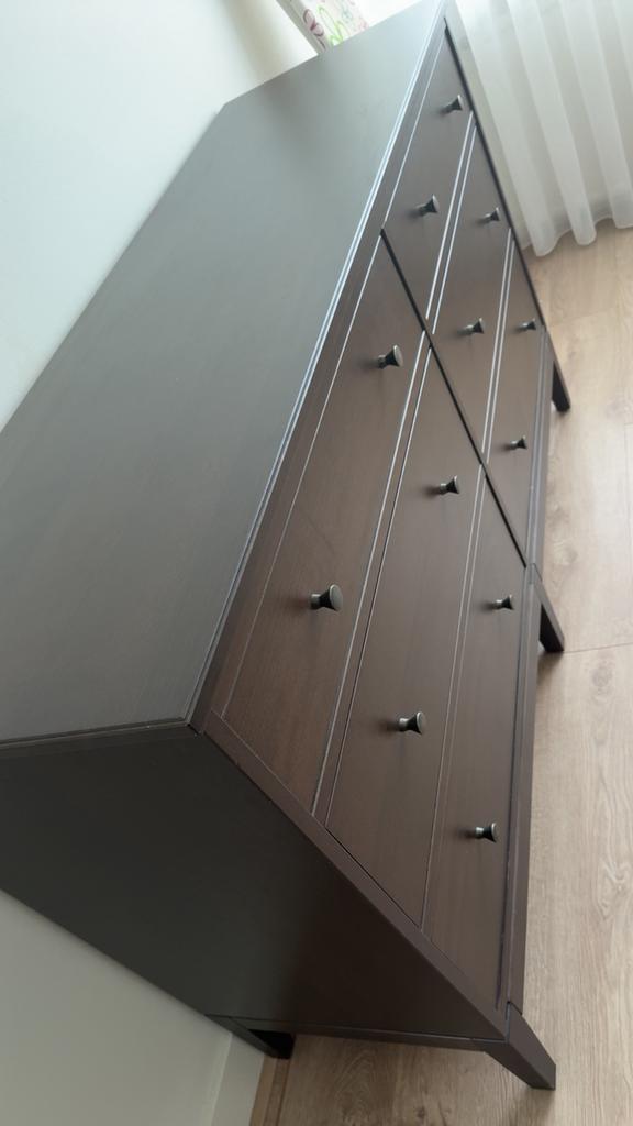 Ikea ladekast zwart bruin, Ophalen, Zo goed als nieuw, 25 tot 50 cm, 50 tot 100 cm
