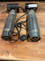 2x Dunker Elektromotoren 24V met rem en spanhulzen, Ophalen of Verzenden, Gebruikt, Elektromotor