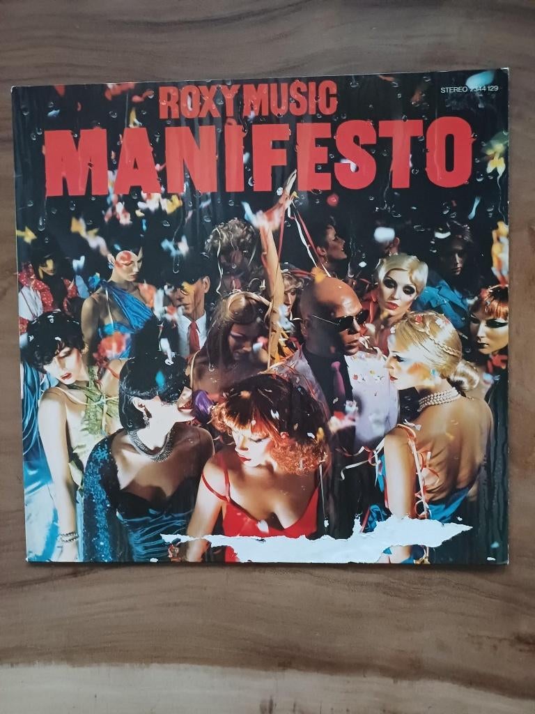 Roxy Music - Manifesto - Vinyl, Ophalen of Verzenden, Zo goed als nieuw, 12 inch, Poprock