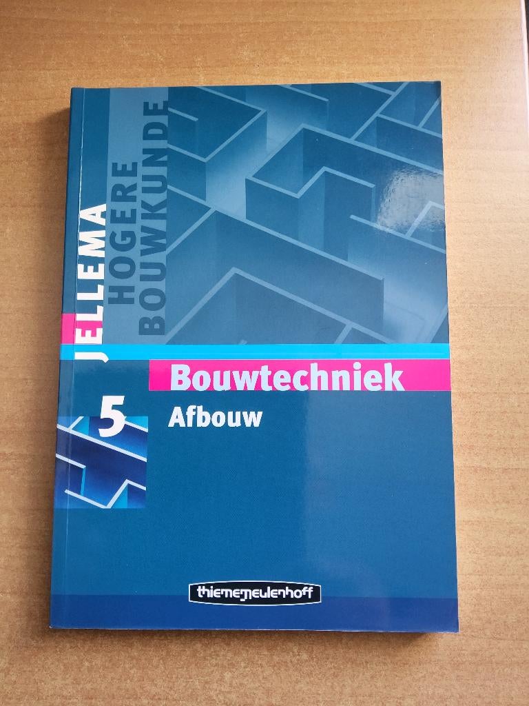 Jellema Module 5 - Afbouw, Boeken, ThiemeMeulenhoff, Zo goed als nieuw, Beta, HBO