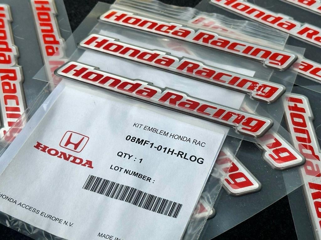 Honda Racing embleem stickers 3 stuks, Ophalen of Verzenden
