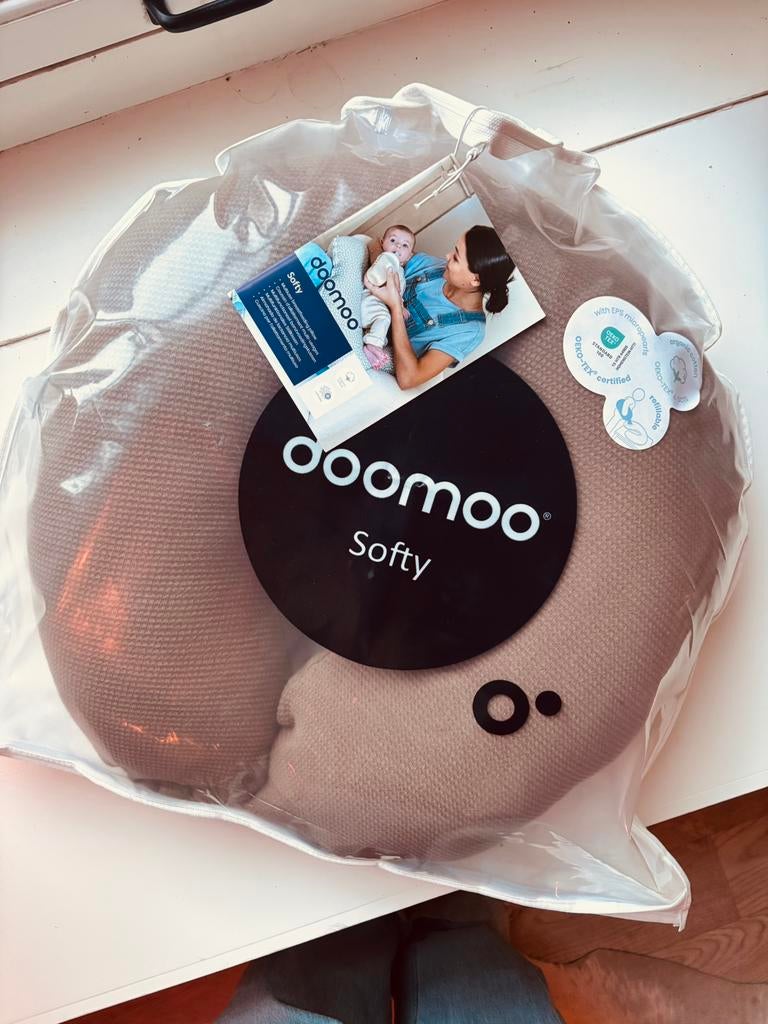 Doomoo softy voedingskussen caribou, Ophalen of Verzenden, Voedingskussen