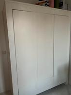 Babypark Kidsmill Alaska Kast 3-deurs wit mat, Ophalen, Kast, 50 tot 70 cm, 105 cm of meer