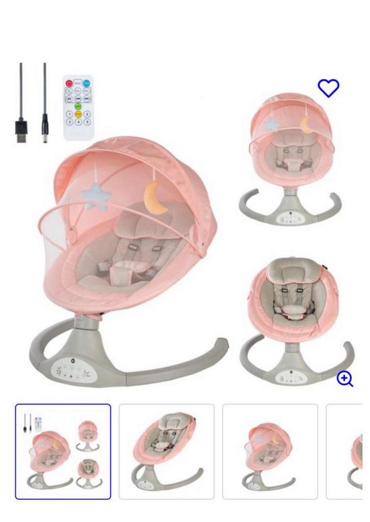 Baby wieg stoeltje, Kinderen en Baby's, Wipstoeltjes, Ophalen, Zo goed als nieuw