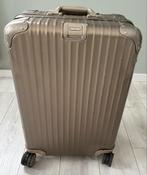 Rimowa Check-In M Titanium Koffer, Gebruikt, 45 tot 55 cm, Slot, Metaal