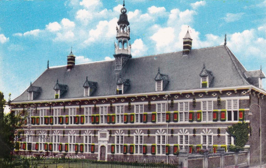 09068 Buren - Koninklijk Weeshuis - 1965, Verzamelen, Ansichtkaarten | Nederland, Verzenden, 1960 tot 1980, Ongelopen, Gelderland
