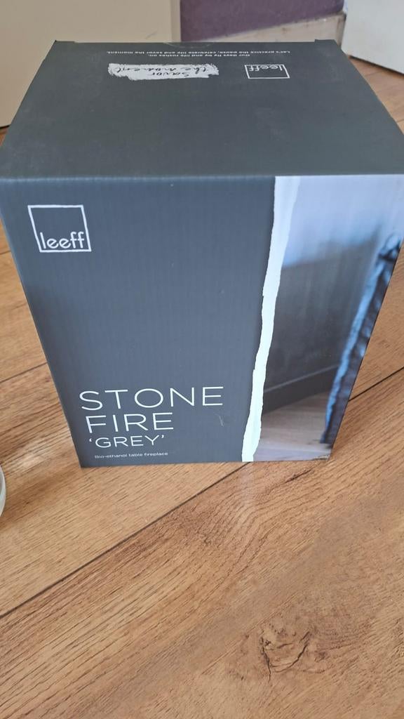 Splinternieuw Leeff stonefire sfeerhaard tafelhaard +ethanol, Huis en Inrichting, Haarden, Nieuw, Elektrische haard, Ophalen