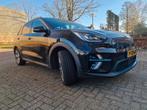 Kia Niro Elektrisch 204pk Aut 2021 Zwart, Auto's, Kia, Zwart, 1712 kg, Zwart, Leder