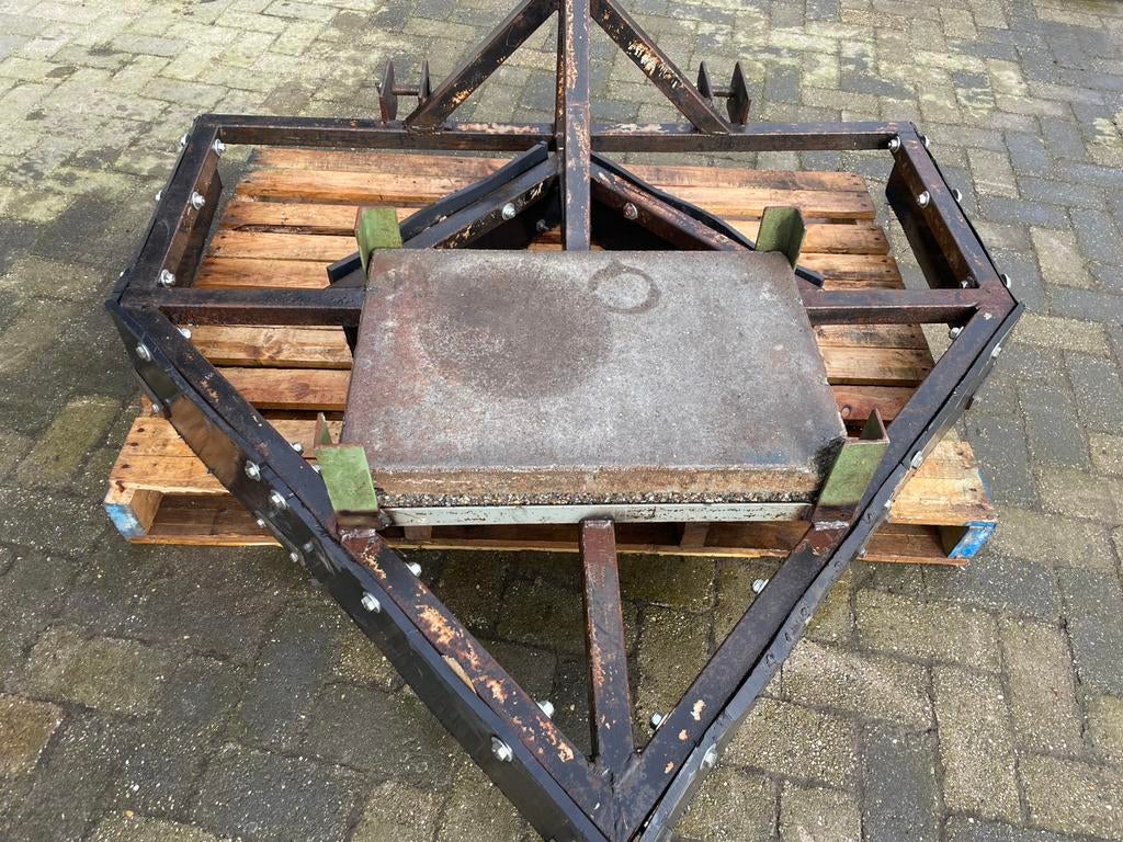 V schuif v schaaf grondschaaf grondschuif Manegvlakker vlakk, Ophalen, Zo goed als nieuw