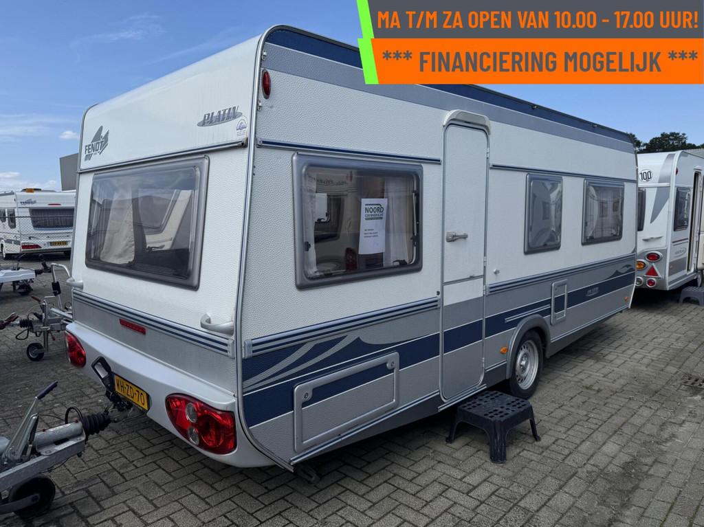 FENDT Platin 530 ENKELE BEDDEN + RONDZIT + VOORTENT, 7 tot 8 meter, Bedrijf, Fendt, Hordeur