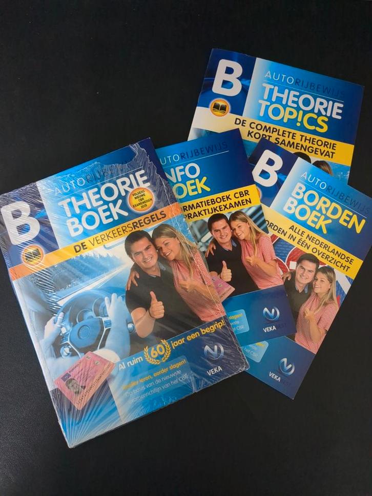 Theorieboek Rijbewijs B + extra boekjes - Nieuw in plastic, Boeken, Auto's | Boeken, Ophalen of Verzenden