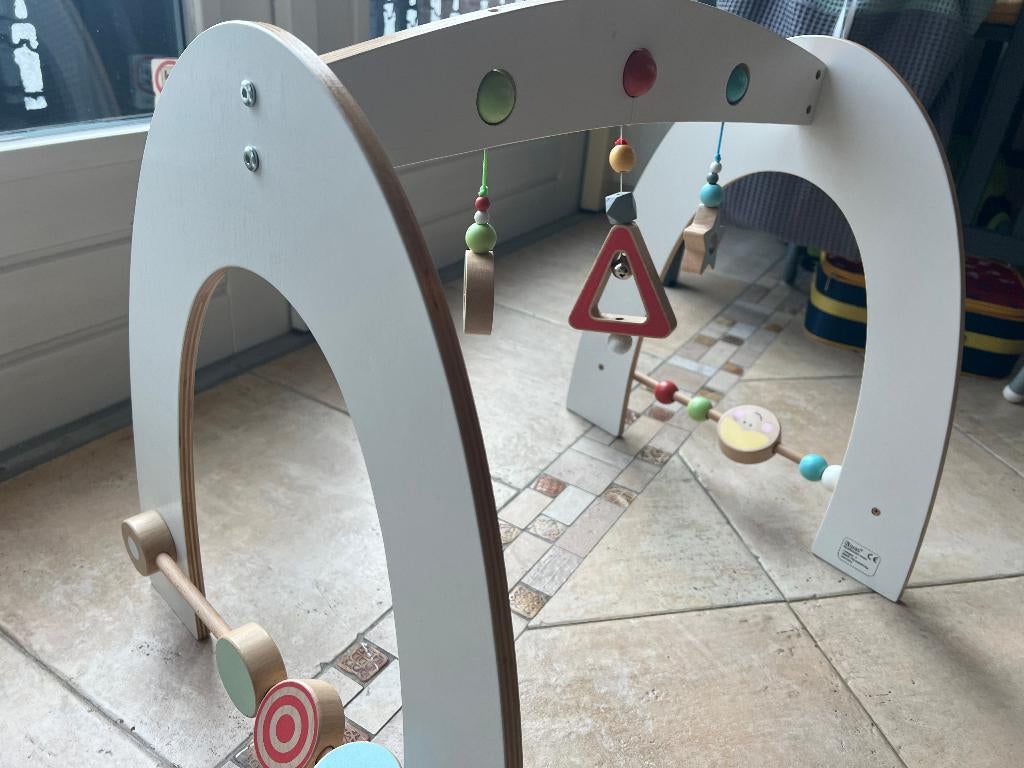 babygym houten speelgoed van HOWA activity centre, Ophalen of Verzenden, Zo goed als nieuw, Babygym