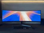 Samsung Odyssey 49” Ultrawide Curved Monitor, Computers en Software, 101 t/m 150 Hz, VA, Zo goed als nieuw, HDMI
