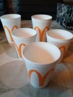 McDonald's Bekers - Set van 5 kunststof nieuw, Huis en Inrichting, Ophalen, Nieuw