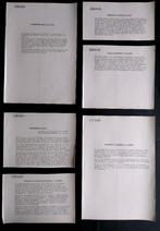 6 KLM persberichten 1938, nr. 1120/1121/1122/1125/1126/1127, Boek of Tijdschrift, Gebruikt, Ophalen of Verzenden
