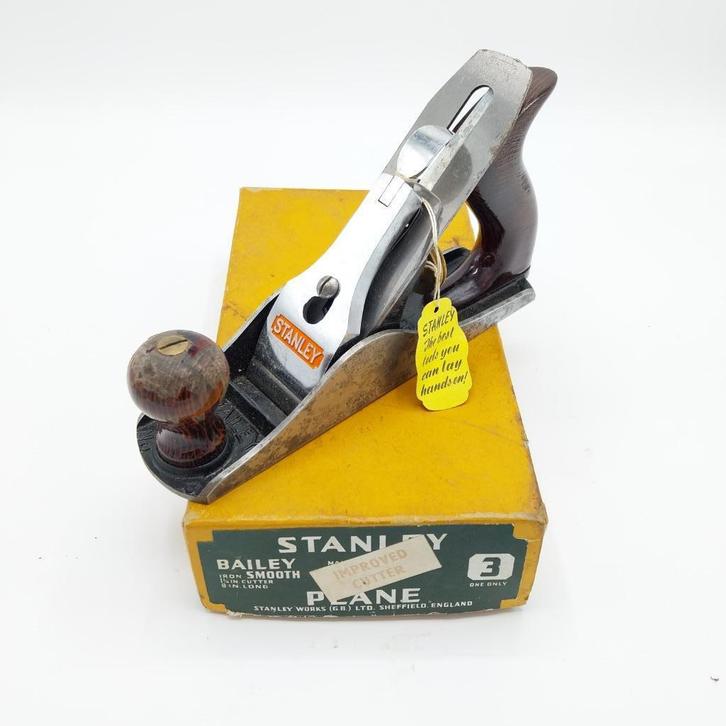 Stanley 3 Engeland Schaaf (55722-34), Antiek en Kunst, Antiek | Gereedschap en Instrumenten, Ophalen of Verzenden