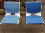 2 stoelen   Eromes marko, Huis en Inrichting, Stoelen, Blauw, Gebruikt, Ophalen
