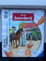 Tiptoi op de boerderij boek, 1 speler, Ophalen of Verzenden, Zo goed als nieuw, Vanaf 3 jaar