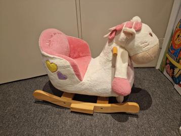 Hobbelpaard Pluche - Paardenmeisje beschikbaar voor biedingen