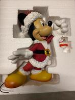 Disney Mickey Mouse kerstbeeld, Verzamelen, Disney, Ophalen of Verzenden, Mickey Mouse, Zo goed als nieuw, Beeldje of Figuurtje