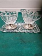 roomstel kristal drie delig, Ophalen of Verzenden