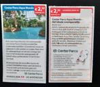 Center Parcs Aqua Mundo, €2,50 korting p.p.