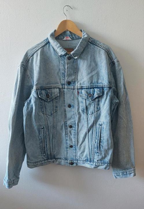 Vintage 90s Levis oversized denim jacket, Kleding | Heren, Jassen | Zomer, Gedragen, Overige maten, Blauw, Ophalen of Verzenden