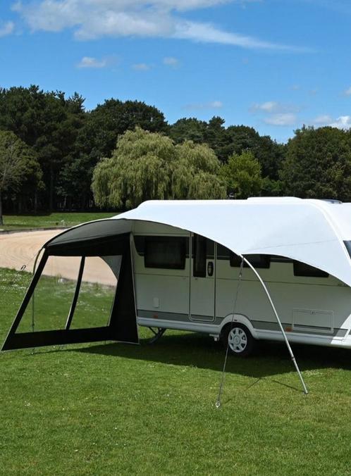Unico Torino Caravanluifel +  Zijluifel maat 8, Caravans en Kamperen, Voortenten en Luifels, Zo goed als nieuw, Ophalen