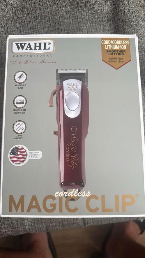 Wahl Cordless Magic Clip, Witgoed en Apparatuur, Persoonlijke-verzorgingsapparatuur, Zo goed als nieuw, Scheren en Epileren, Ophalen of Verzenden