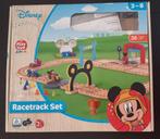 Houten racebaan disney minnie mickey donald. Autobaan kids., Ophalen of Verzenden, Zo goed als nieuw