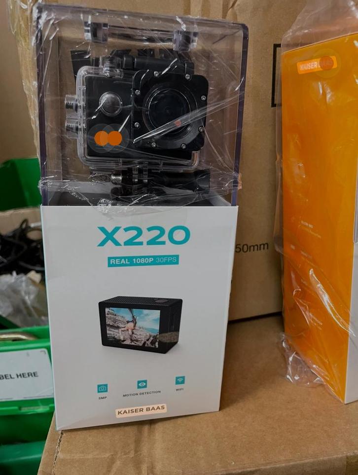 Partij Action Cam & Gimbals-Kaiser Baas X220, X500, XS3, S3, Audio, Tv en Foto, Actiecamera's, Nieuw, Overige merken, Ophalen