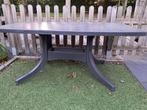 tuintafel, Tuin en Terras, Tuintafels, Ophalen, Gebruikt, Rechthoekig, Kunststof