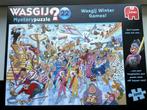 Wasgij? Mystery Puzzel - Wasgij Winter Games -	1000 stukjes, Ophalen of Verzenden, 500 t/m 1500 stukjes, Zo goed als nieuw, Legpuzzel
