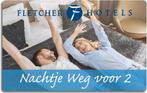 Fletcher hotelbon, Twee personen, 1 overnachting