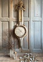 18e eeuws antiek franse barometer met bois dore houtsnijwerk, Antiek en Kunst, Ophalen of Verzenden