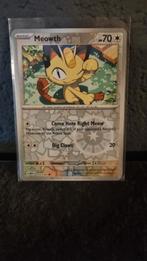 Meowth 052/165 (reverse), Ophalen of Verzenden, Zo goed als nieuw, Losse kaart