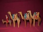 Kerstfiguren. 2 x koning met 6 kamelen., Diversen, Kerst, Ophalen
