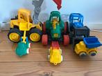 Happer trekker tractor kiepwagen plastic buiten, Kinderen en Baby's, Speelgoed | Speelgoedvoertuigen, Ophalen of Verzenden, Gebruikt