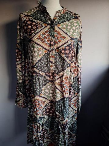 Nieuwe tuniek stretch jurk print van Bodyflirt, maat 48 beschikbaar voor biedingen