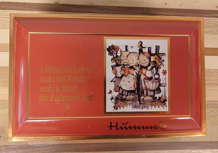 Hummel koektrommel, Verzamelen, Blikken, Koek(jes), Overige merken, Ophalen of Verzenden
