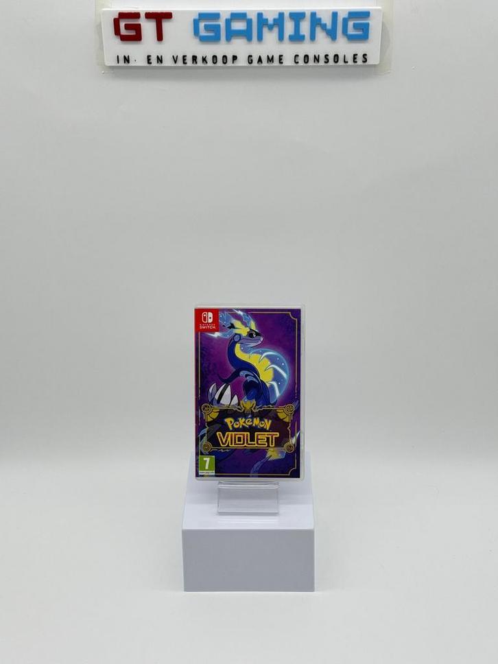 POKEMON VIOLET NINTENDO SWITCH GAME, Spelcomputers en Games, Games | Nintendo Switch, Zo goed als nieuw, 1 speler, Vanaf 7 jaar