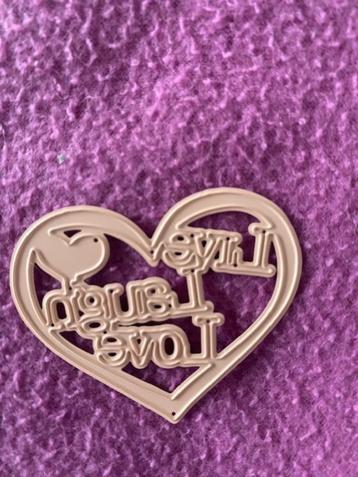 snijmal live laugh love hart beschikbaar voor biedingen