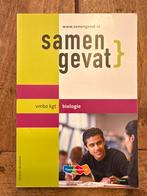 Samengevat Biologie VMBO KGT - Zo goed als nieuw!, Boeken, Ophalen of Verzenden, Zo goed als nieuw, VMBO, Biologie