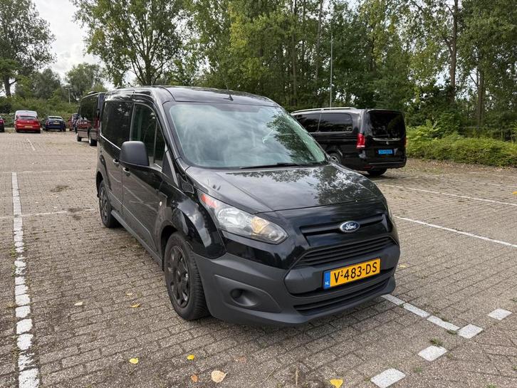 Ford Transit Connect 1.5 TDCI Black Edition Euro 6 Airco Cru, Auto's, Bestelauto's, Bedrijf, Te koop, ABS, Airbags, Airconditioning